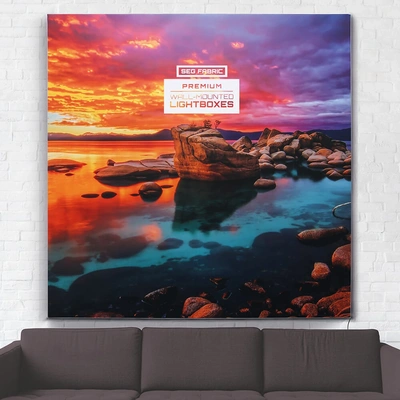 Premium SEG Wall Mounted Lightbox -  Lights Off